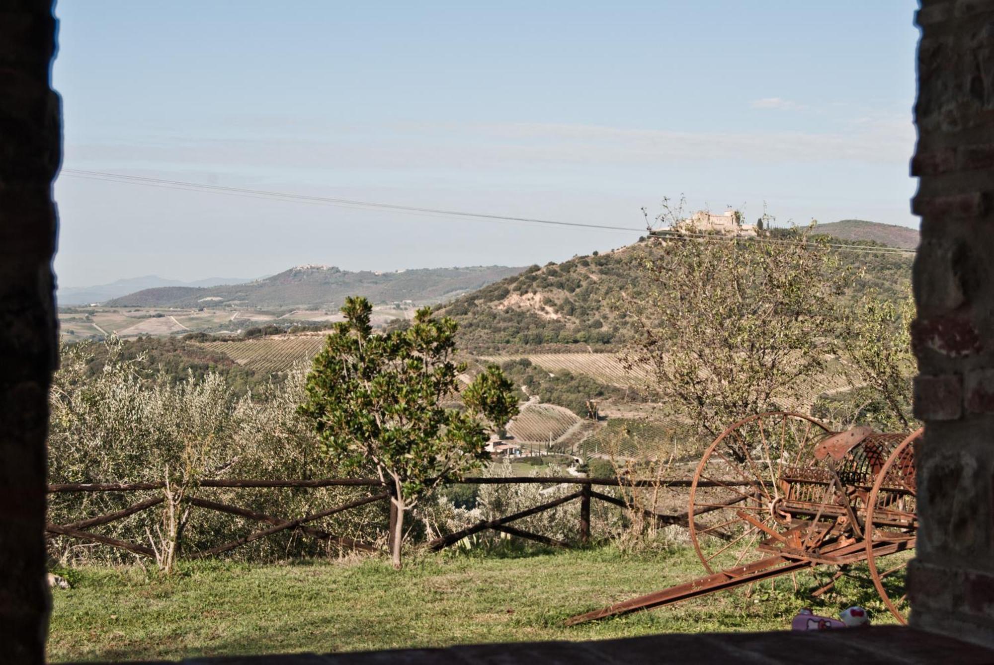 Agriturismo Grossola Castiglione dʼOrcia Dış mekan fotoğraf