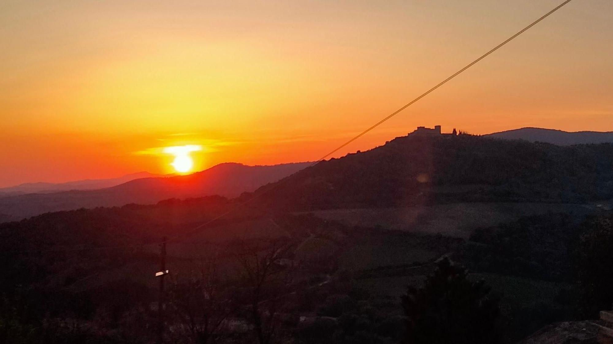 Agriturismo Grossola Castiglione dʼOrcia Dış mekan fotoğraf