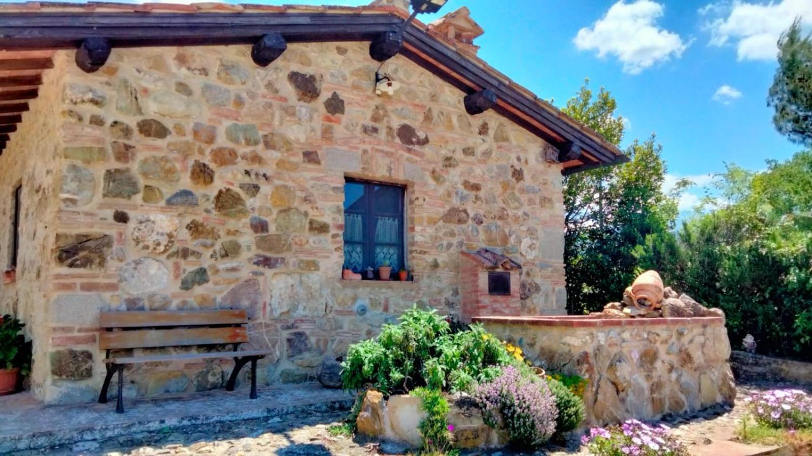 Agriturismo Grossola Castiglione dʼOrcia Dış mekan fotoğraf