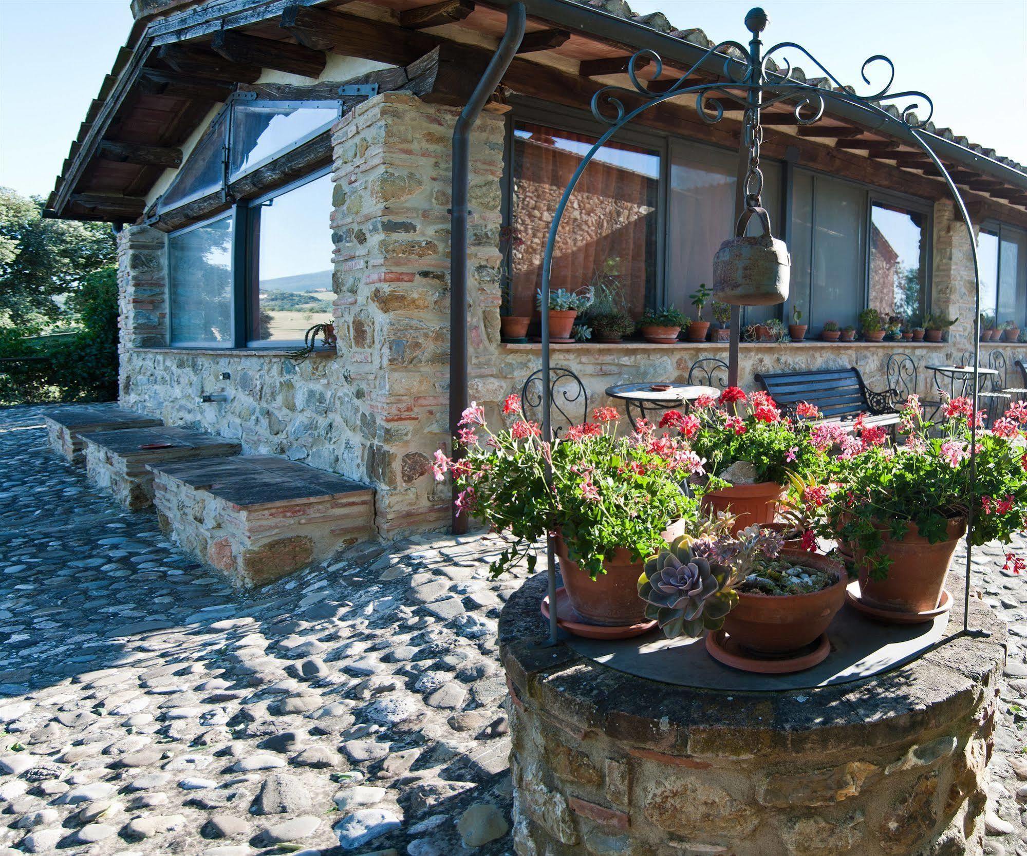 Agriturismo Grossola Castiglione dʼOrcia Dış mekan fotoğraf