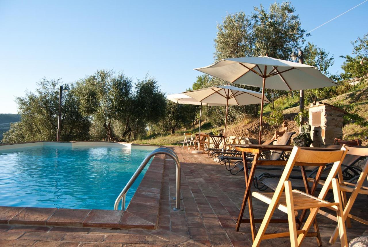 Agriturismo Grossola Castiglione dʼOrcia Dış mekan fotoğraf